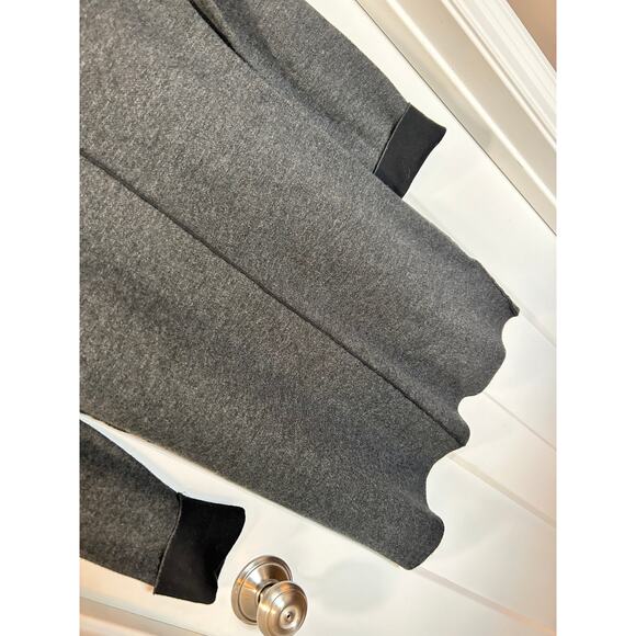 Artisan NY Women's Cuff Cowl Neck Sweater Dress Pullover Gray and Black SZ Small - Picture 4 of 10